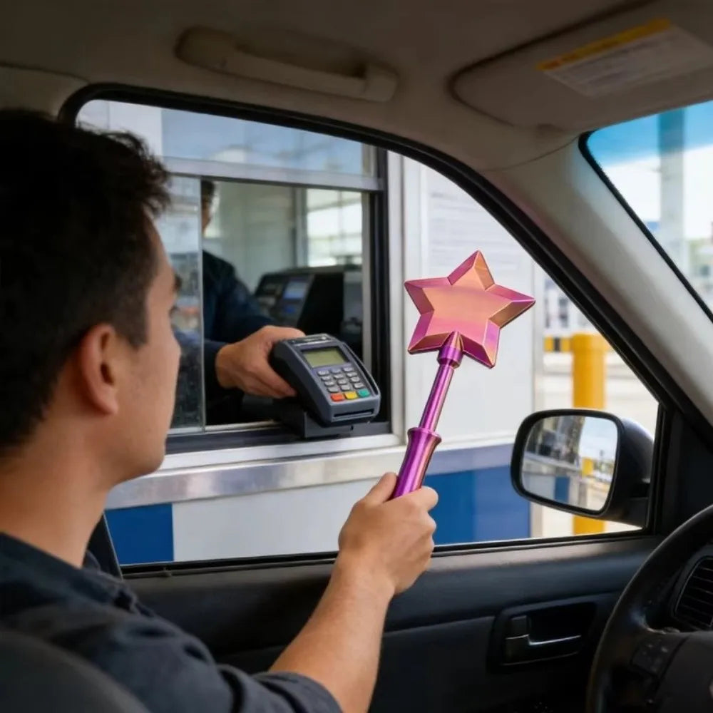 Creative Magic Wand Payment Holder Portable!✨
